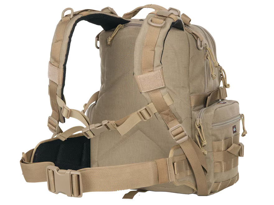 G.P.S. Tactical Range Backpack Black