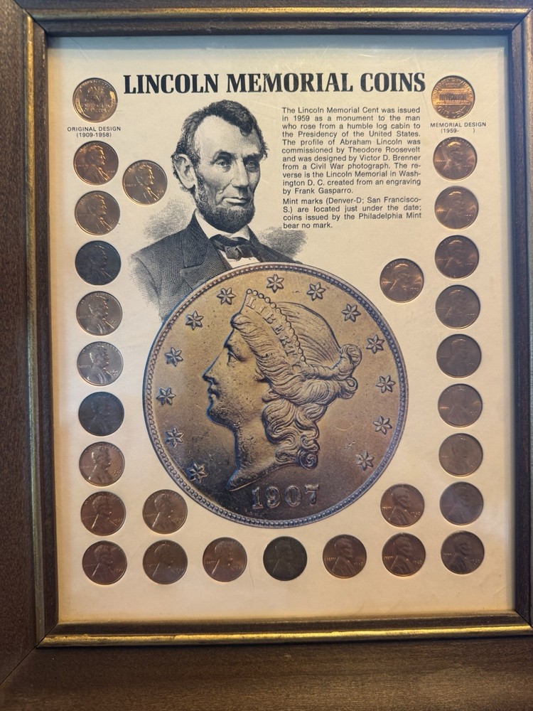 4 Small Display Coin Sets