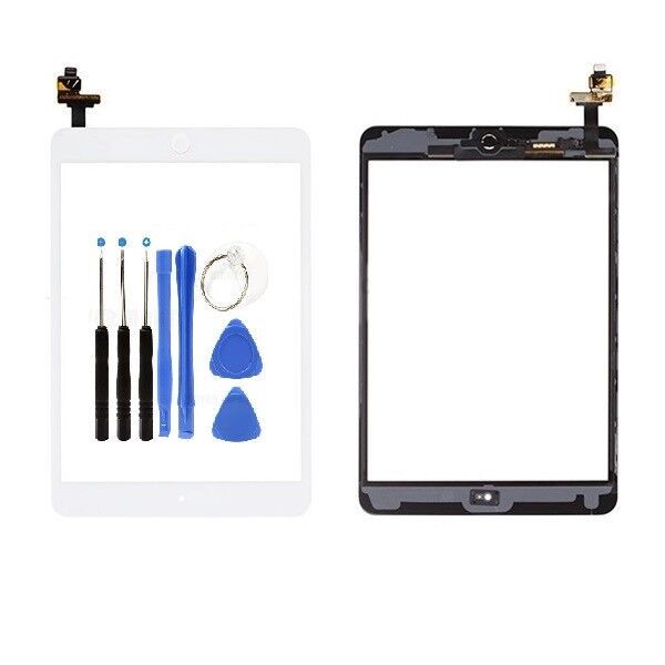 Touch Screen Glass Digitizer Screen replacement for iPad Mini 1st 2nd White