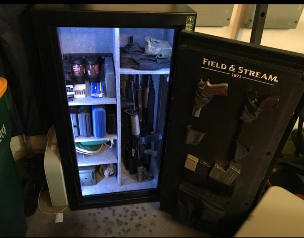 Gun Safe Storage Light Kit ~ LED Battery + Powered Manual Motion Switch PIR
