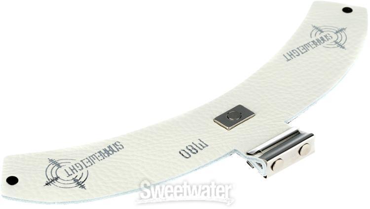 Snareweight M80 Leather Tone Control Dampener - White
