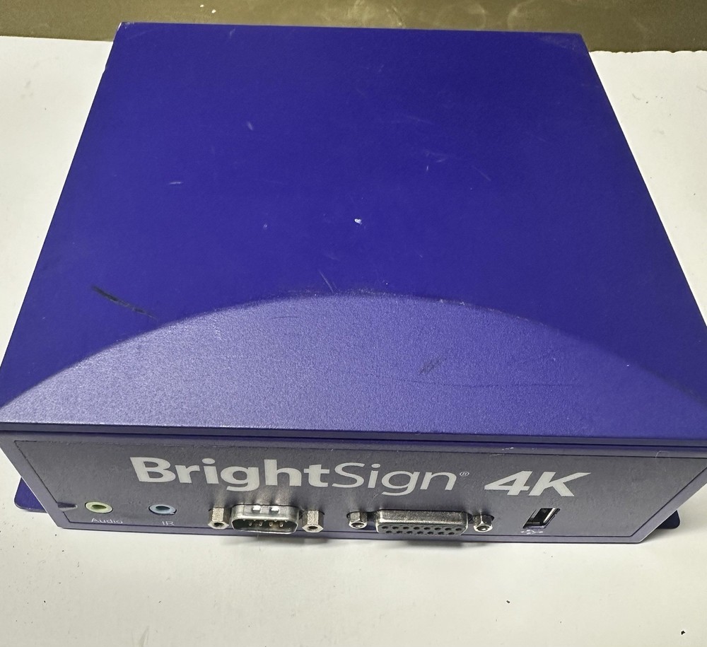 BrightSign 4K1142-WW Networked Basic Interactive (Power Supply not included)