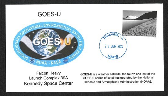 GOES-U Launch Cover