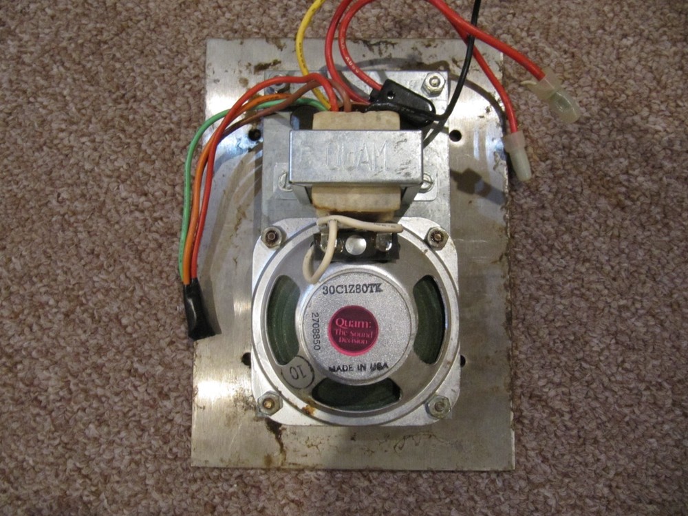 INTERCOM HIGH SECURITY SPEAKER ( 3 AVAILABLE @ 38.00 EACH )