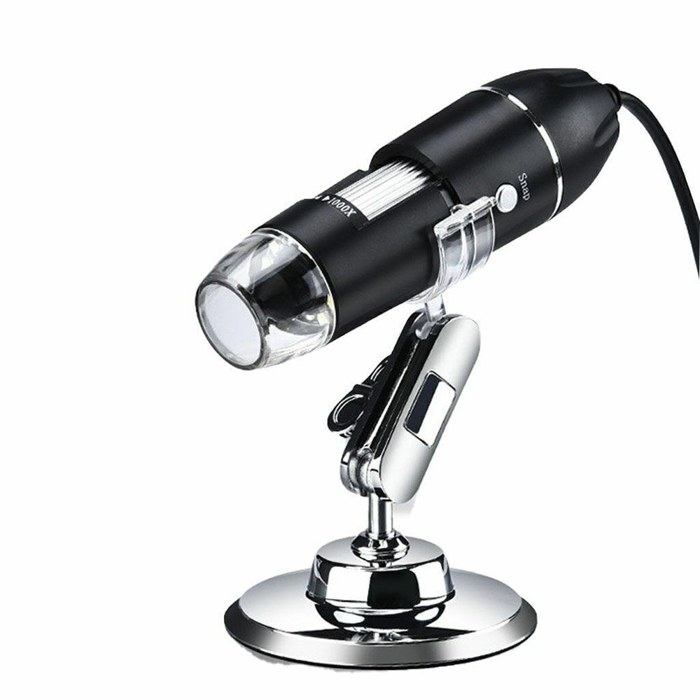 50X-1000X 8 LED Digital Microscope Camera Handheld USB Magnification Endoscope