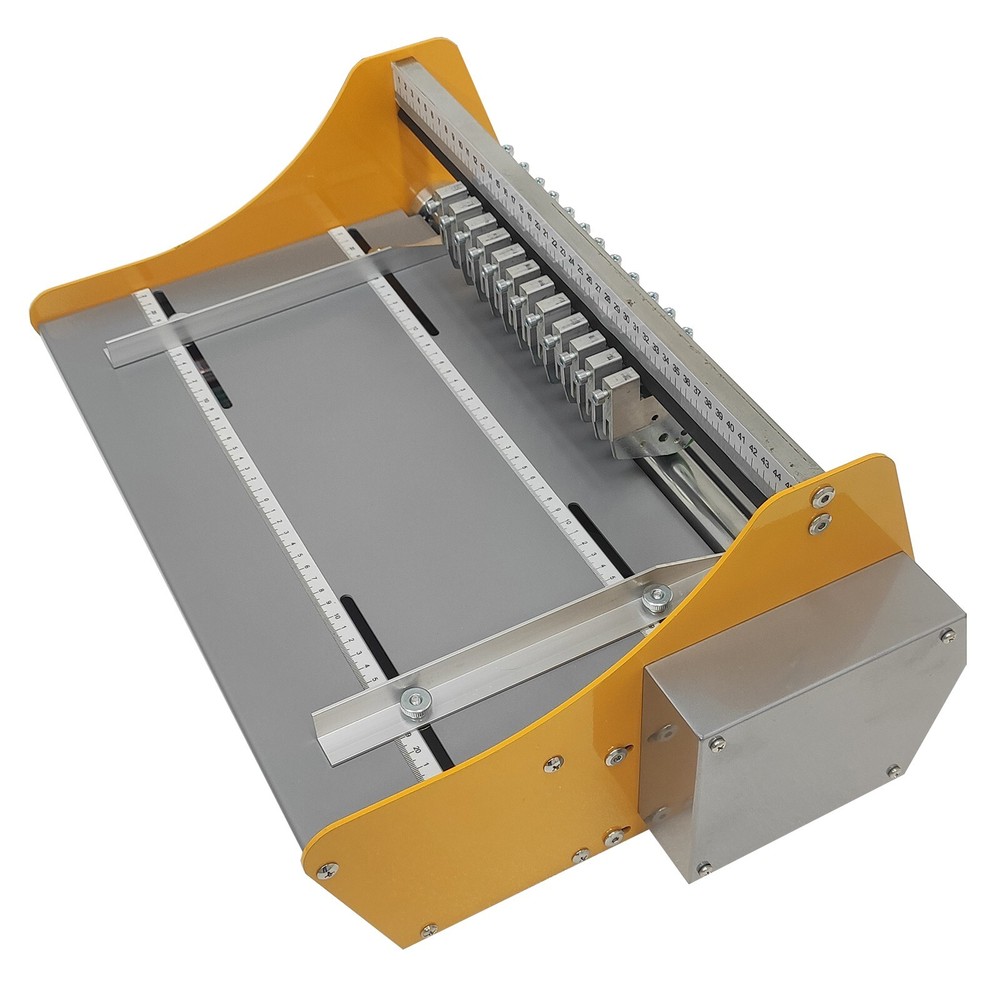 16.54in/420mm Sticker Half Cutting Machine Adhesive Marking Variable Speed 90W
