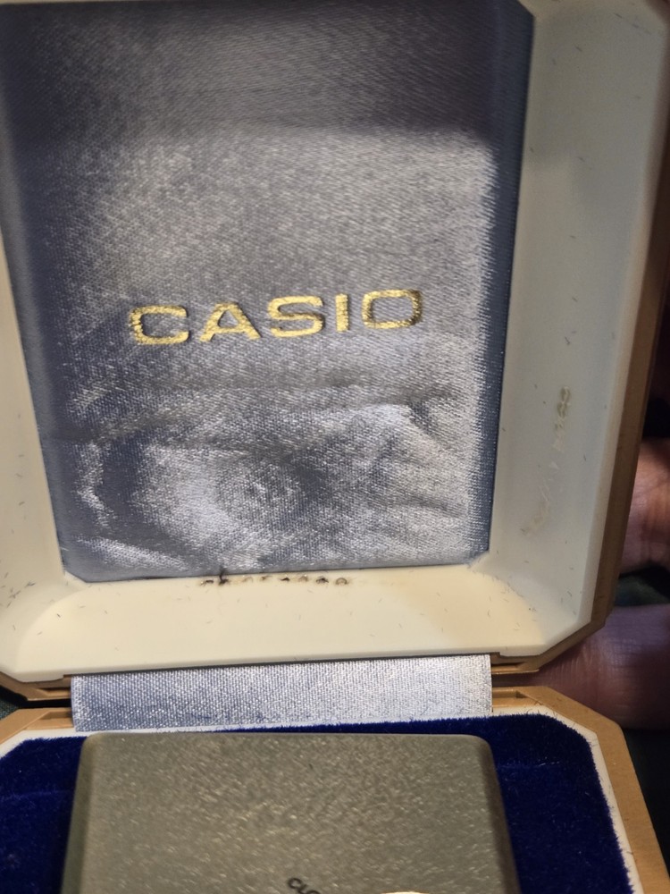 Casio Micro-Mini Electronic Calculator Original Case 1970s *Not Tested* Japan