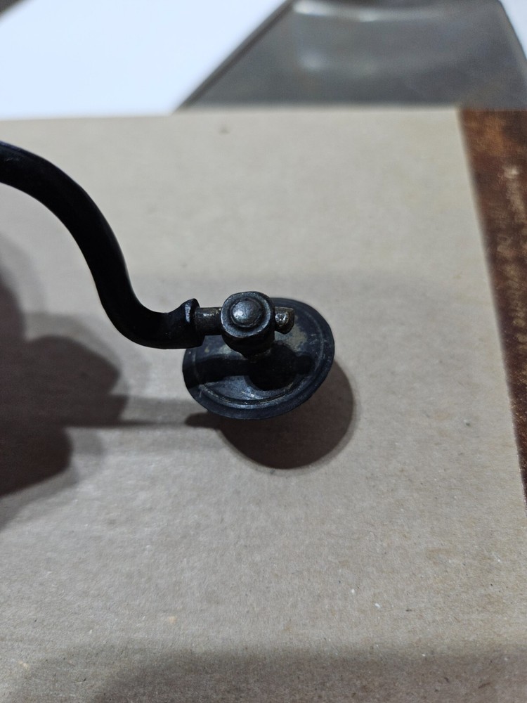 Antique Brass Handle for Microscope Box with Washers and Nuts