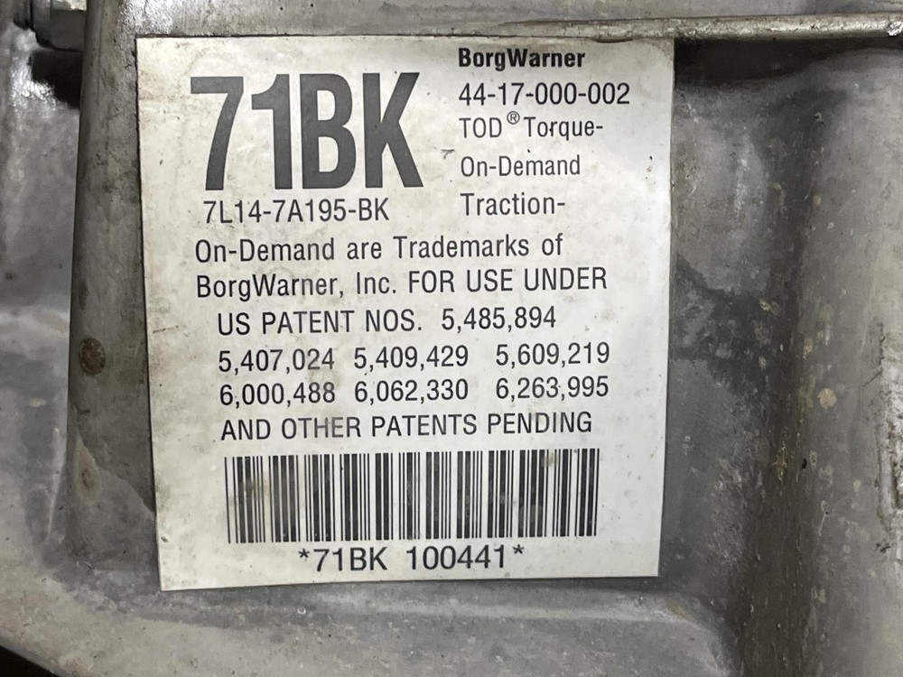 Used Transfer Case Assembly fits: 2007 Lincoln Navigator Grade C