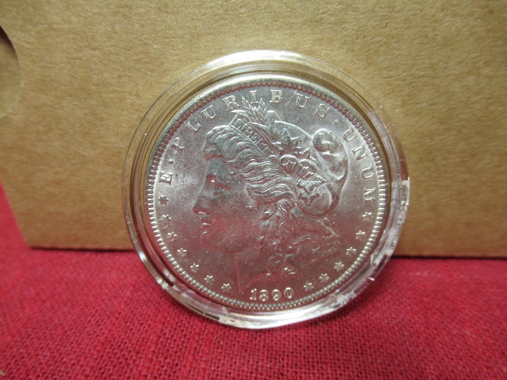 1890-P Morgan Silver Dollar!