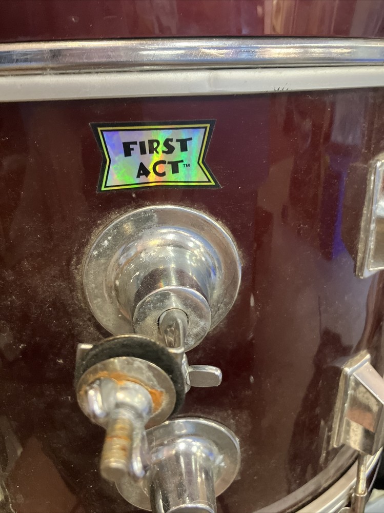 first act Burgundy kick drum. AD