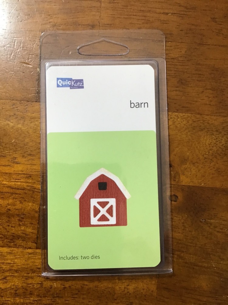 QUICKUTZ  BARN……2 .2x2 Die. KS-0523……New