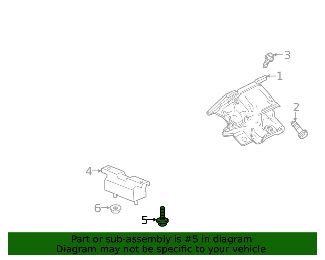 Genuine GM Power Transfer U-Bolt 11548787