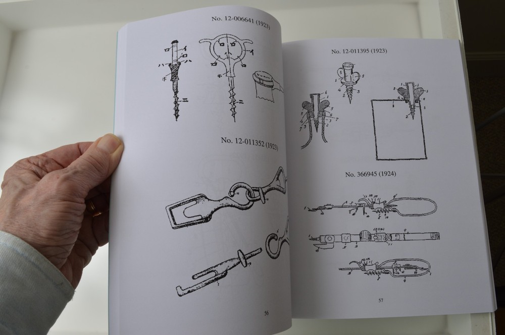 Corkscrew Patents of Japan