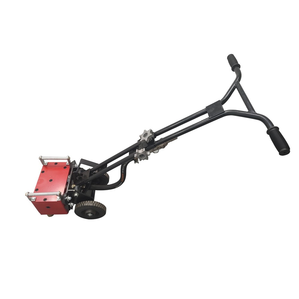 7 Head Hand-pushed Concrete Pavement Retreader Air Pressure Chisel Machine