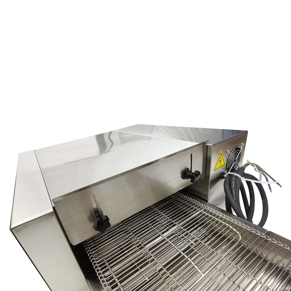 Countertop Conveyor Pizza Baking Oven 12" Belt Chain Type Baking Machine 220V