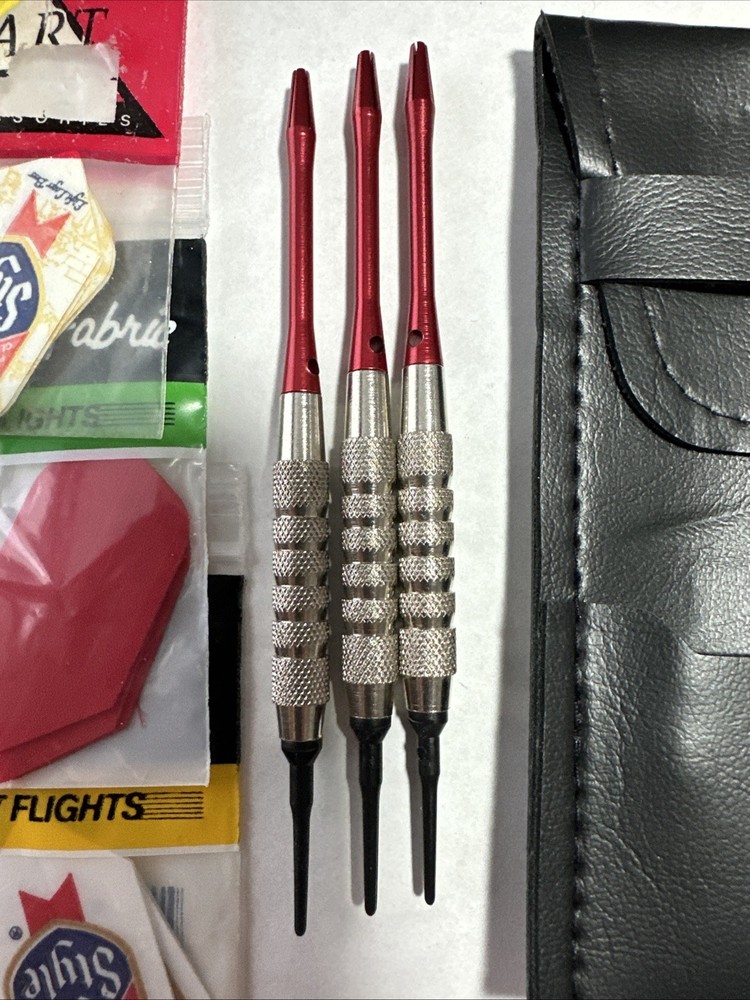 15GM Old Style Beer Themed 3 Soft Dart Set Bundle With Soft Case