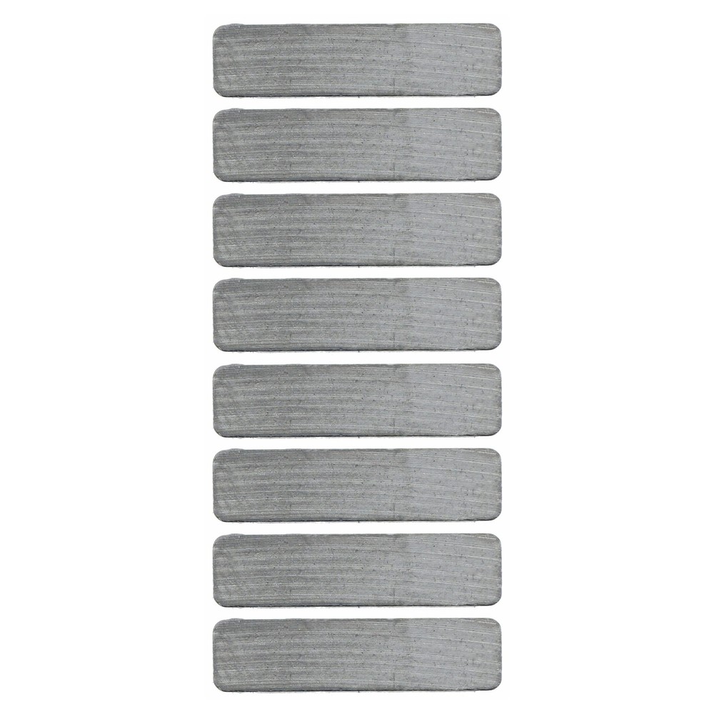 Ceramic Block Magnet 3/16 Thick 1/4 Wide 7/8 Length 8 Count pack