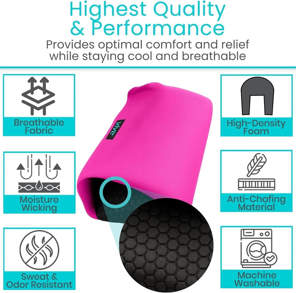 Crutch Pads & Hand Grips - Comfortable, Breathable, Machine Washable Padding ...