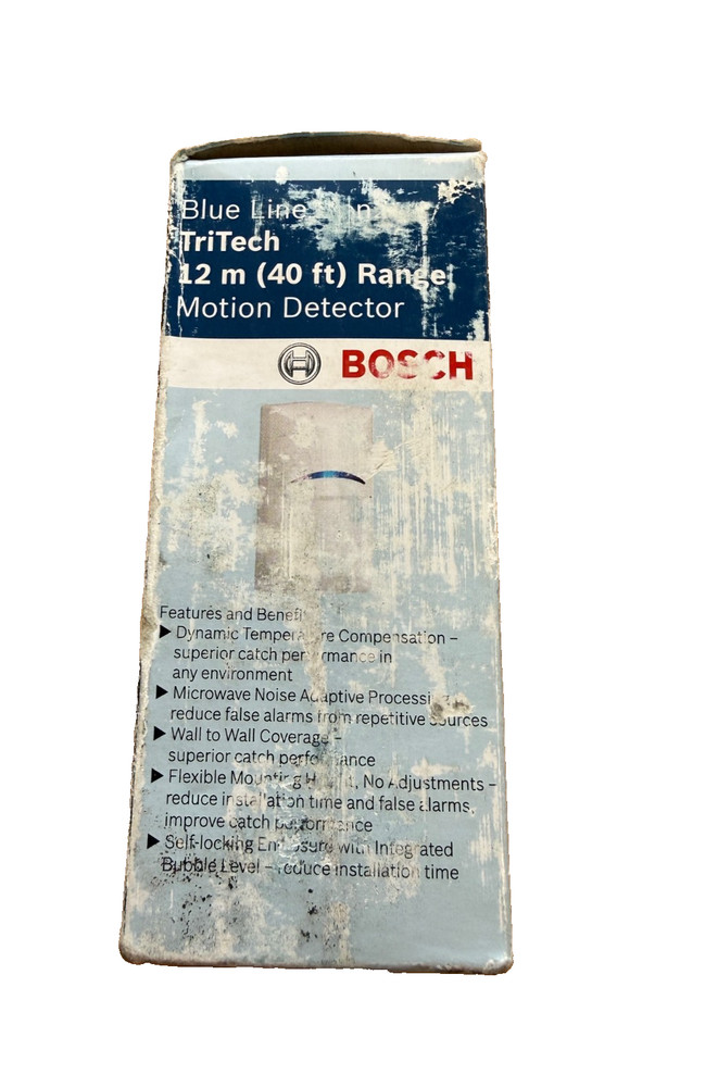 BOSCH ISC-BDL2-W12G MOTION DETECTOR 40 FT RANGE