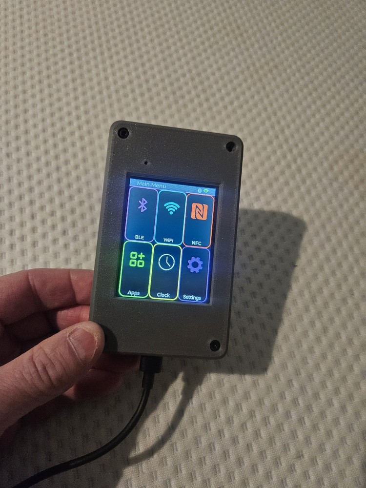 Ghost Esp 1.9 Pen Test Tool with Case , Network Security Development Board