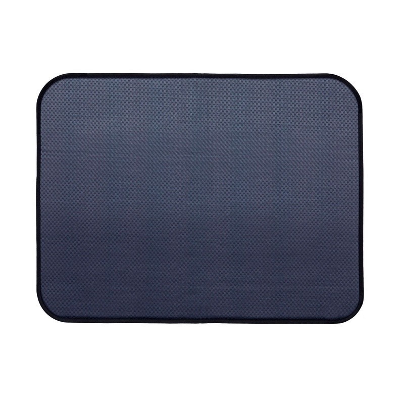Dish Dry Mat Weston Plaid Absorbent Microfiber Reversible Non-Slip Kitchen Mat