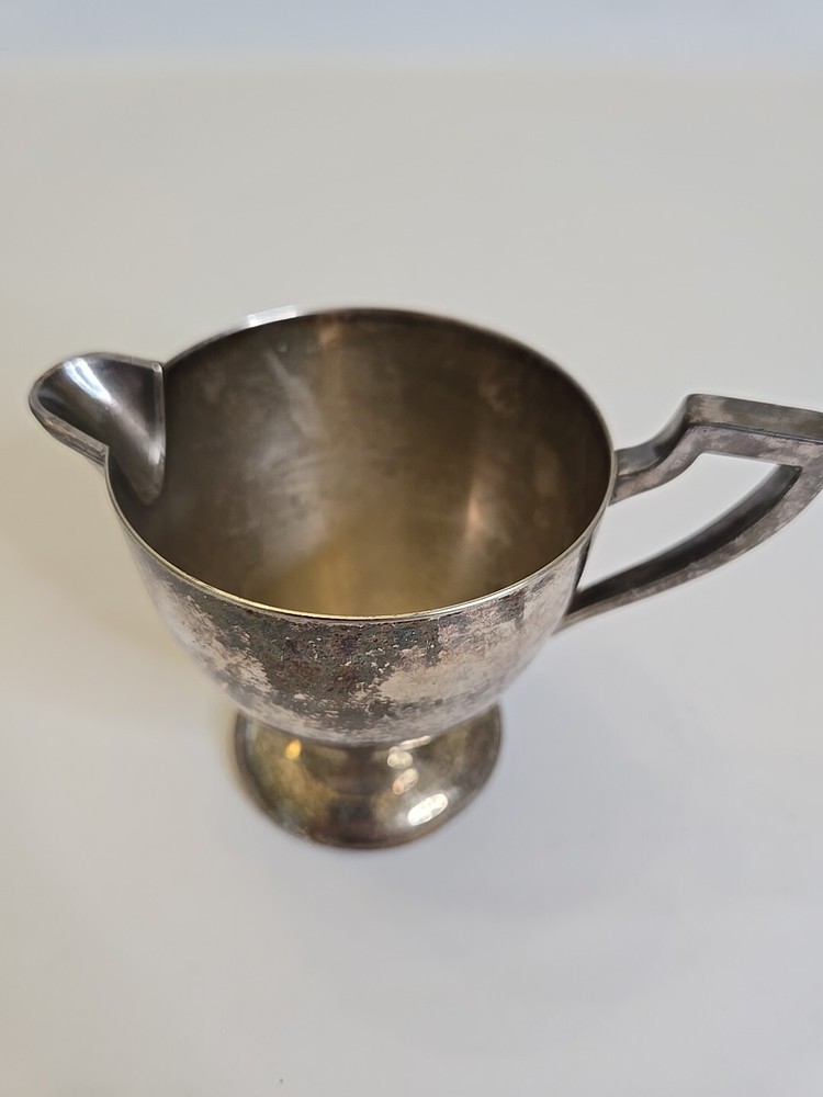 Vintage Benidict Silver Plated Creamer Serving Pitcher