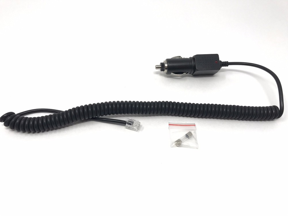 CAR Coiled Power Cord Replacement for Beltronics Vector V8 RADAR DETECTOR