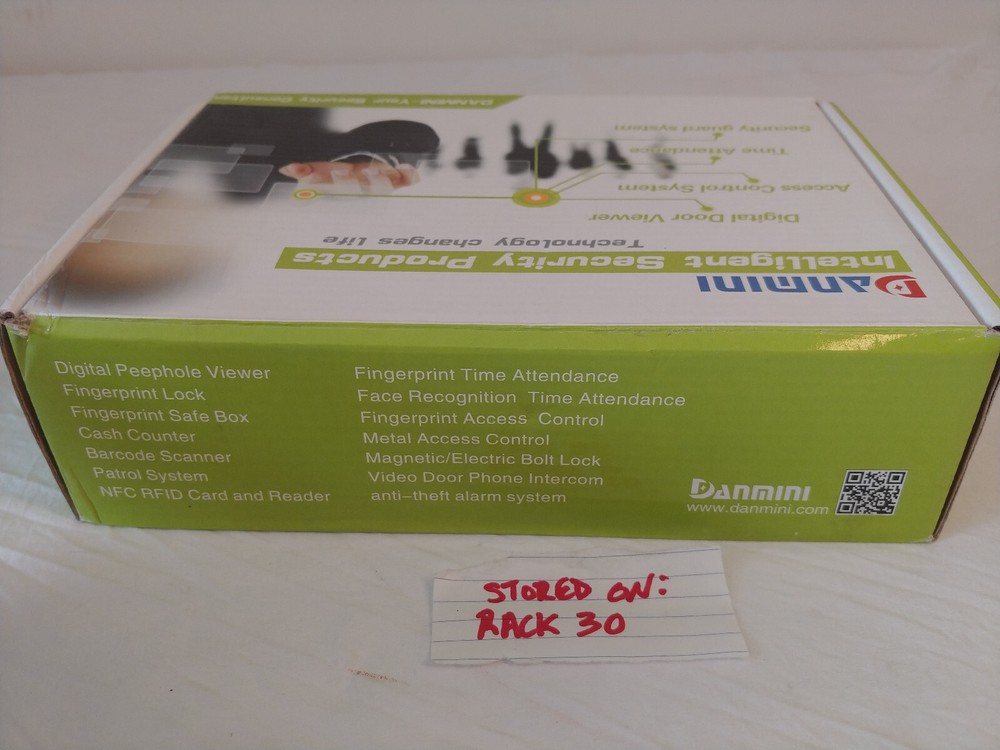 DANMINI 2.4G Biometric Fingerprint Timeclock