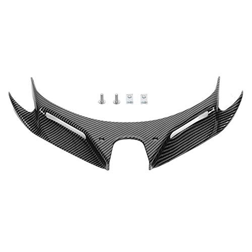 Front Aerodynamic Winglets, Carbon Fiber Style Front Fairing Aerodynamic Wing