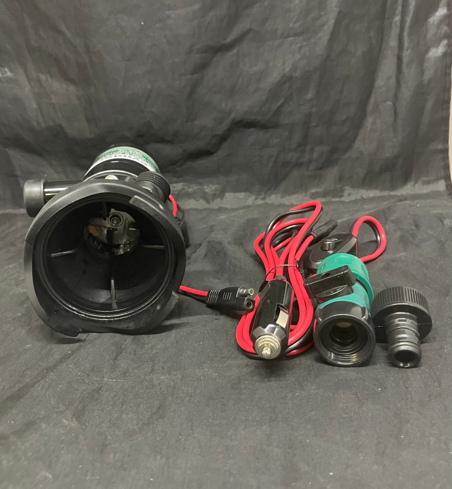 12V RV Portable Macerator Pump 12 GMP Quick Release RV Waste Sewage Pump