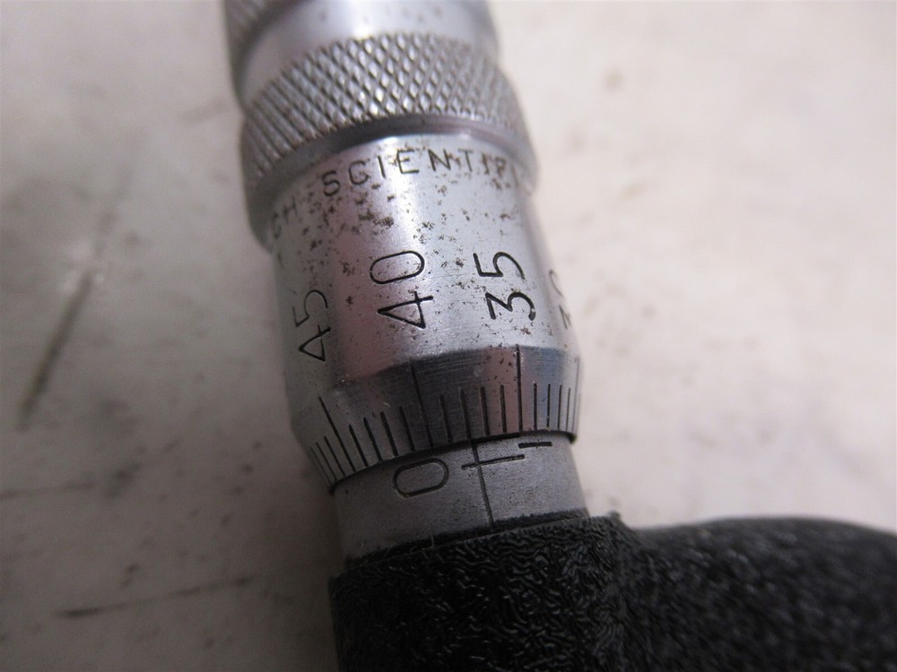 Welch Scientific 0-50 Outside Micrometer