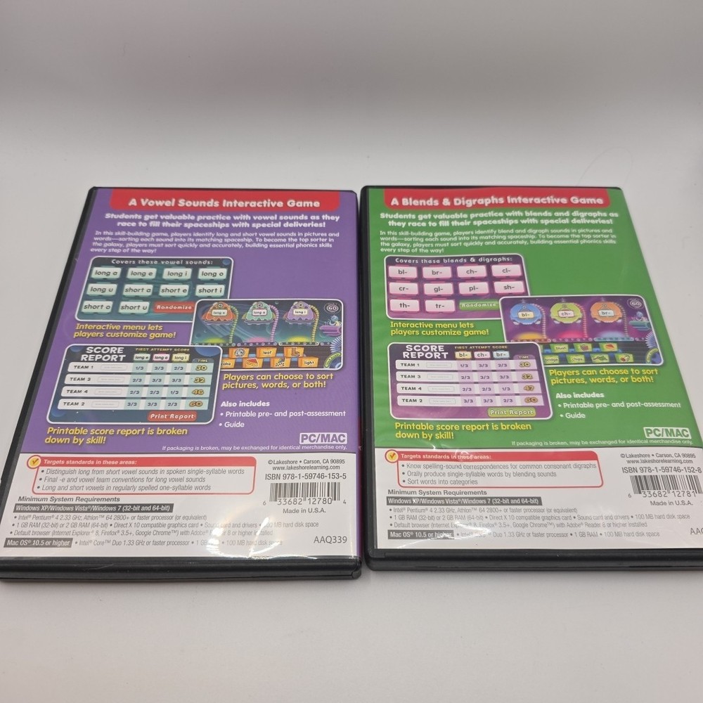 Lakeshore Interactive Space Sort For Grades 1-2