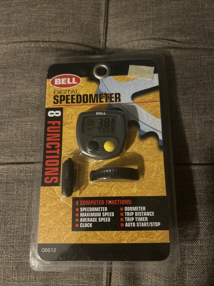 Bell Digital Bicycle Speedometer 8 Functions  Wheel Size 20"- 27"