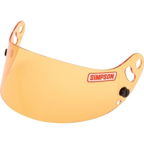 Simpson 84304A Helmet Shield (Amber) For Stingray & Devil Ray Helmets