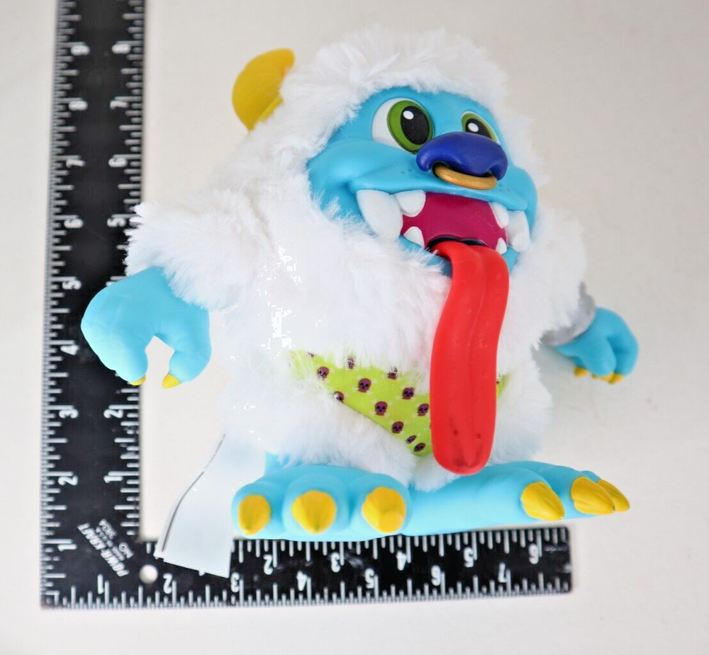 Crate Creature Yeti Named Blizz Monster Interactive Sounds Vibrates Lights 2017