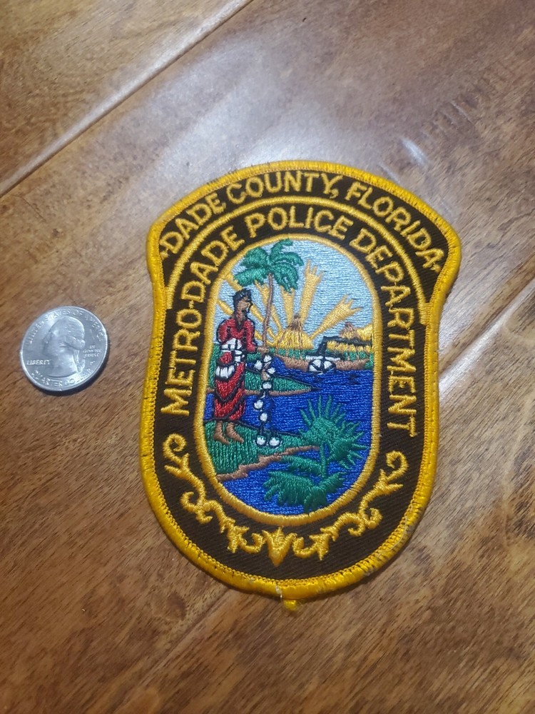 Dade County Florida Metro Police Patch
