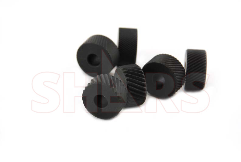 3 Pair 3/4" Diameter HSS Coarse Medium & Fine Diagonal Pattern Knurling Wheel !}