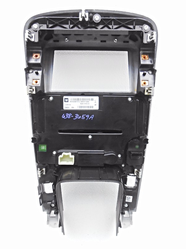 OEM Chevrolet Volt Radio Temperature Control Panel Faceplate-Missing Buttons