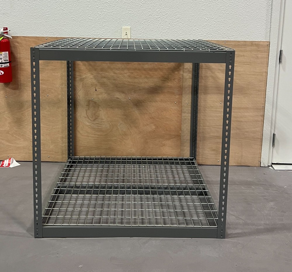 Wide Span Wire Storage Rack / Shelf 4' x 4' x 4'