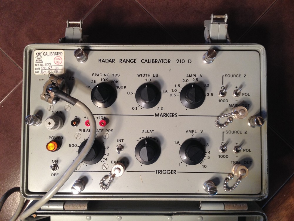 ESI Electronics Radar Range Calibrator Test Set Model 210D