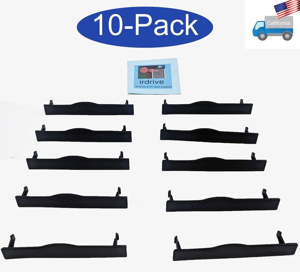Lot 10: Case Replacement 3.5" Floppy Disk Drive Bay Cover for Desktop PC System