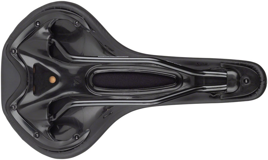 MSW Hustle Performance Bicycle Saddle - Chromoly Rails, High-Density Foam,