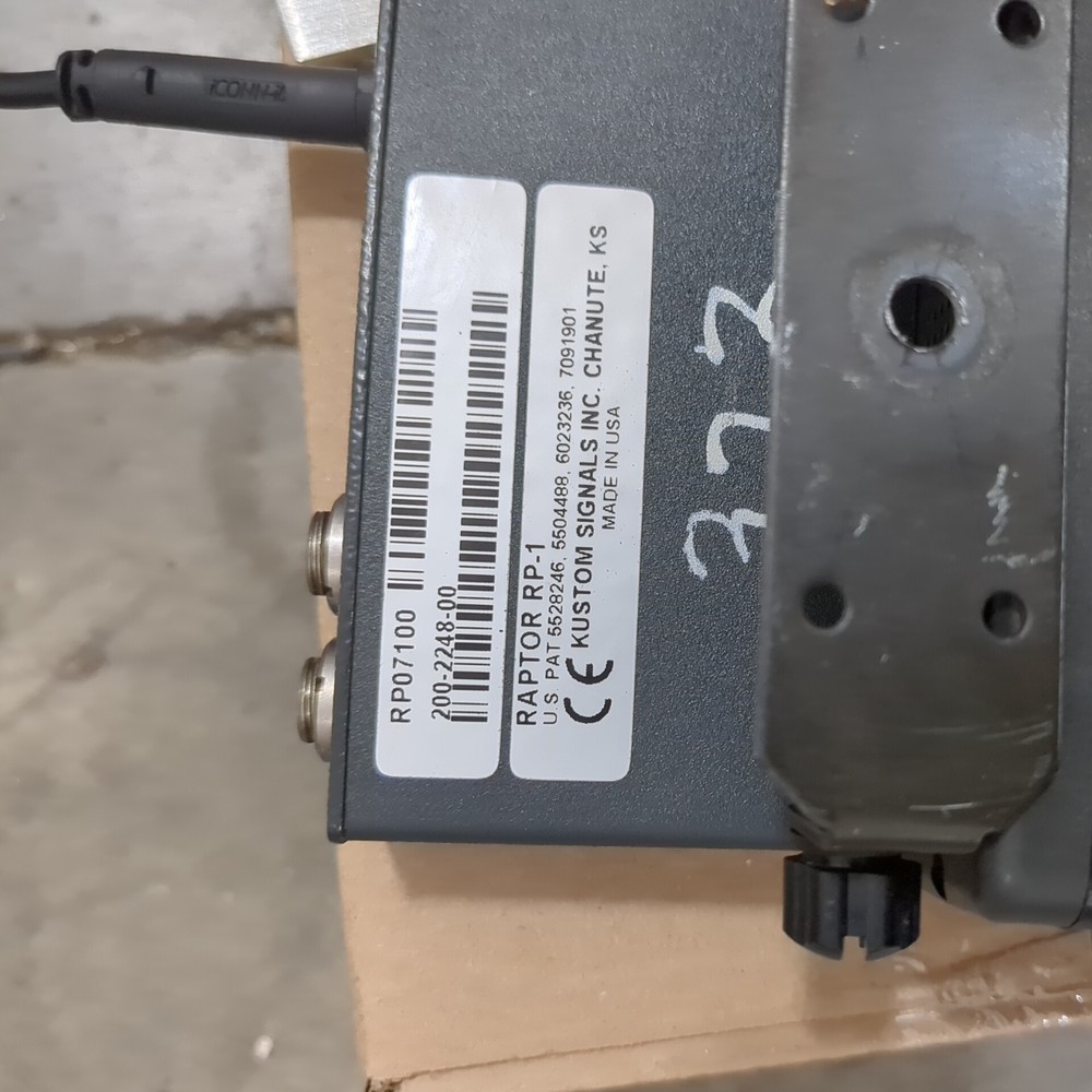 KUSTOM SIGNALS RAPTOR RP-1