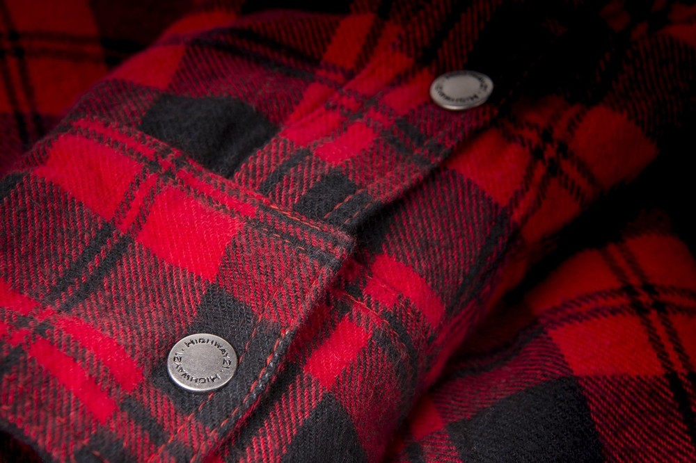 Marksman Flannel Black/Red Md