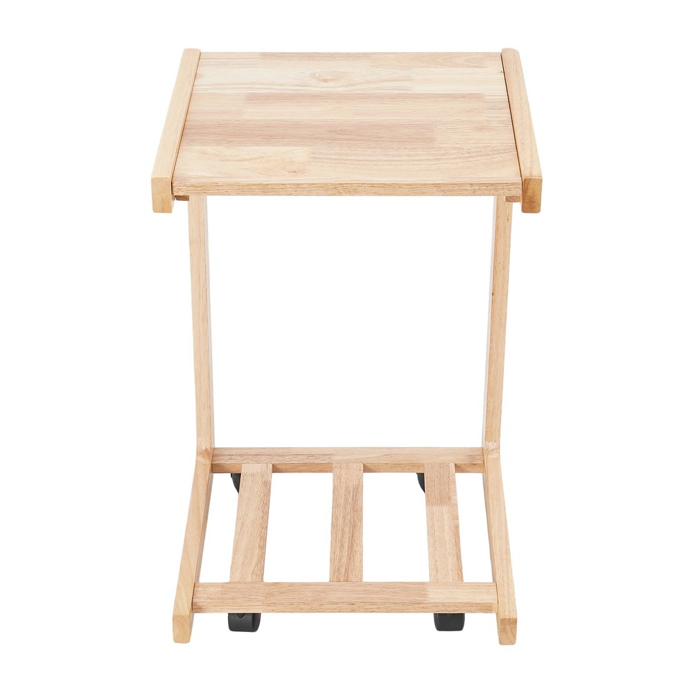 C-shaped End Table Small Side Table Movable End Table