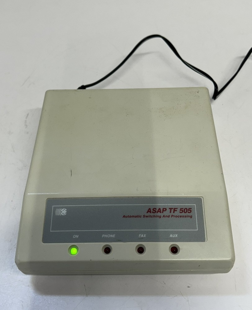 Vintage ASAP TF 505 Automatic Switching and Processing Command Communications