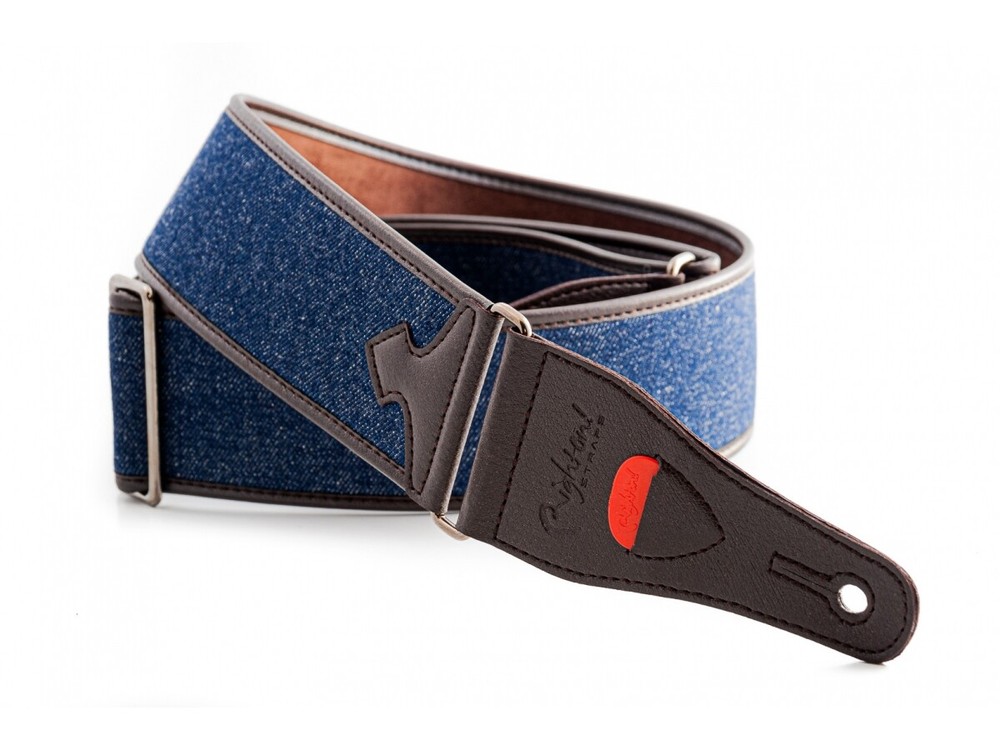 RightOn! Talisman Denim Blue Guitar Strap