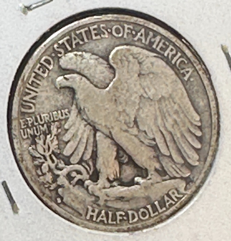 1933-S Walking Liberty Half Dollar Nice Original Choice VF+ CHRC