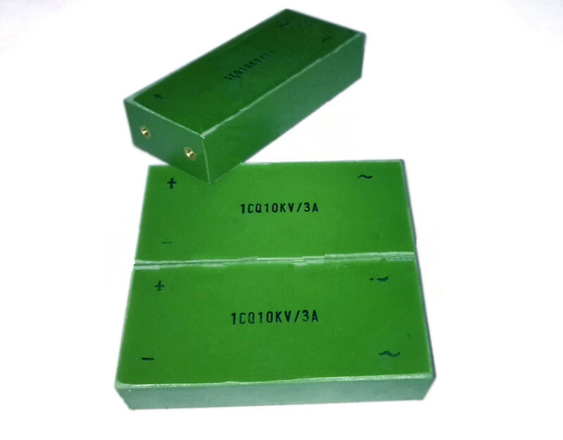 1pcs 1CQ 10KV/ 3A High Voltage Silicon Stack Voltage Doubler Rectifier Bridge